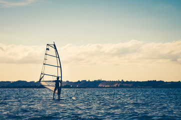 windsurfing
