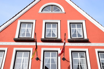 Hausfassade in Kappeln