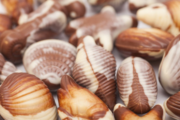 assortment chocolates