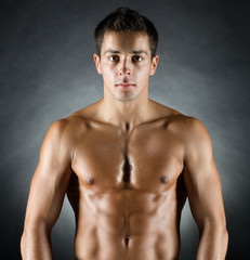 Fototapeta premium young male bodybuilder