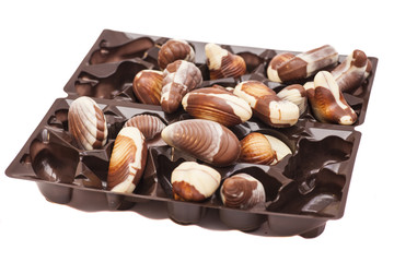 assortment chocolates