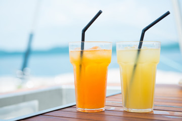 fresh juice cold for refreshments