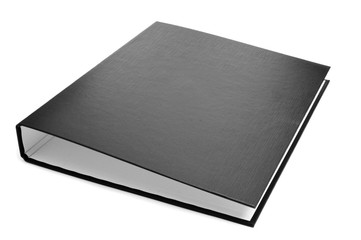 black ring binder