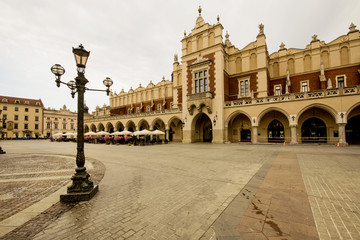 Kraków Rynek latarnia