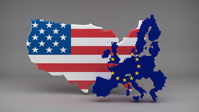 USA - EU - grey