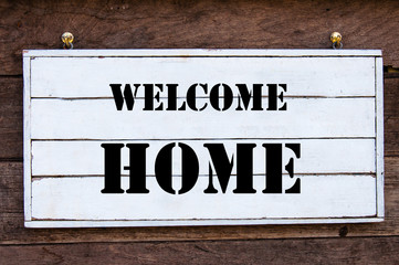 Inspirational message - Welcome Home