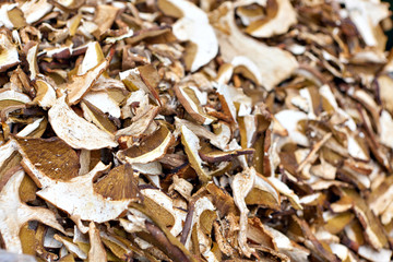 Dried mushrooms