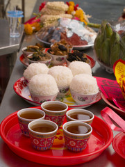 Food sacrificial offering