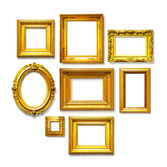 Gold frames