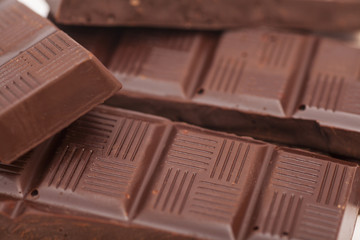 Chocolate bars background