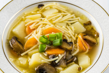 Mashroom soup.