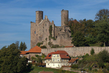 Naklejka premium Burg Hanstein in Thüringen ( Deutschland)