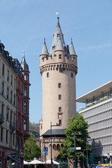 Obraz premium Deutschland, Hessen, Frankfurt am Main, Ansicht der Eschenheimer