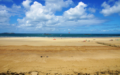 plage de saint- Malo