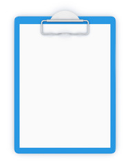 Blue notepad