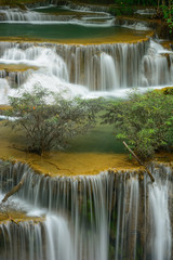  Waterfall Huai Mae Kamin in Kanchanaburi,Thailand