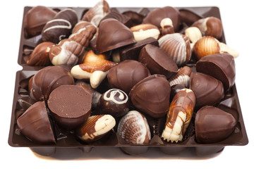 An assortment bonbons