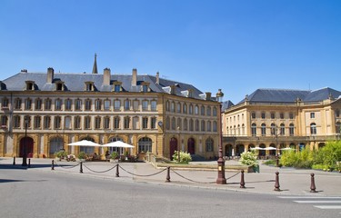 Fototapeta na wymiar Place de la Comédie in Metz