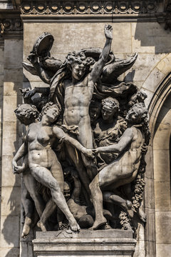 Opera National de Paris (Grand Opera, Garnier Palace). Sculpture