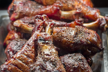 BBQ Turkey Legs