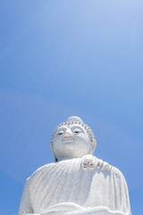 Big Buddha monument on the island of Phuket in Thailand