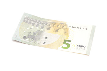 New five euro banknote