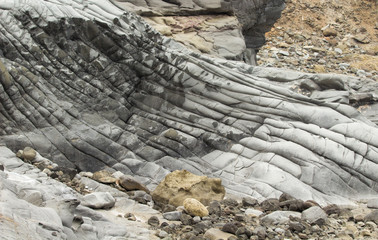 Gran Canaria, north west coast at Banaderos area, old lava field