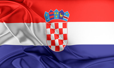 Croatia Flag. 