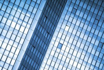 Fototapeta na wymiar Moden Business Office Building Windows Repeative Pattern