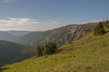 Obraz premium On the back of Giant mountains