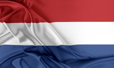 Netherlands Flag. 