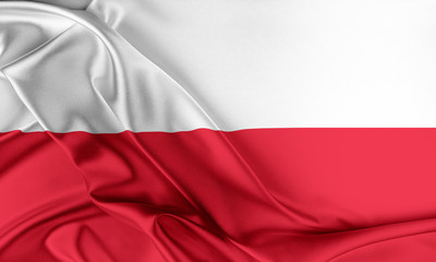 Poland Flag. 