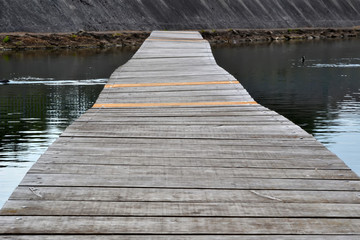 Obraz premium Chemin de ponton