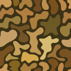 abstract chaotic spotted seamless pattern