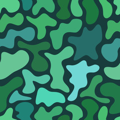 abstract chaotic spotted seamless pattern