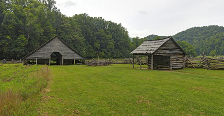 Mountain Farm Museum at Great Smoky Mountains National Park