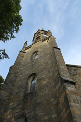 denkmalgeschützte Pfarrkirche in Sandebeck