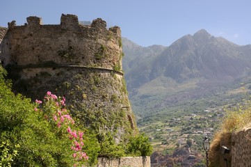 castle,fortress,remains,calabria,italia