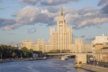 Obraz premium Kotelnicheskaya Embankment Building, Moscow. Russia