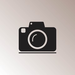 Photo camera icon vector