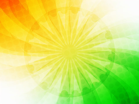Indian Flag theme background Stock Vector | Adobe Stock