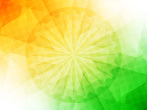 Indian Flag theme vector background Stock Vector | Adobe Stock
