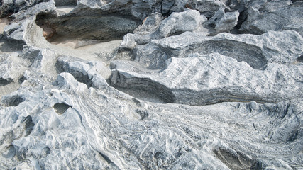 Struktur im Felsen