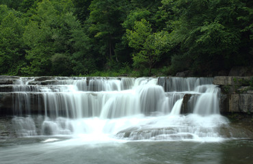 Obraz premium Waterfalls in Robert H. Treman State Park, NY, USA