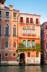 Fototapeta na wymiar traitional Venice house, Italy