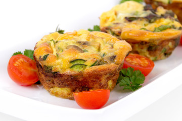 egg omelet muffin cup dinner