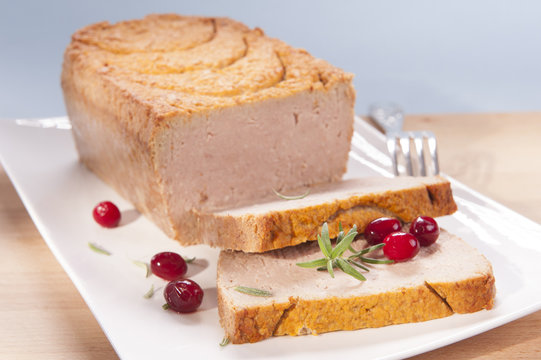 pate with cranberries
