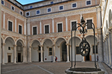 Urbino, il Palazzo Ducale - Marche