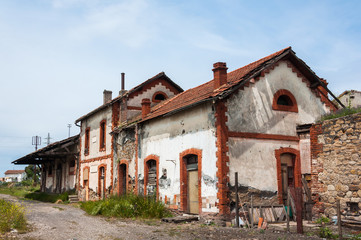 Old railway station, Peñarroya, Córdoba, Spain