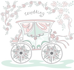 wedding carriage